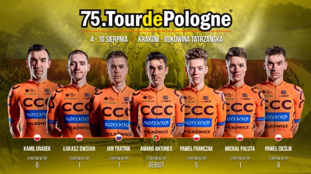 Przed nimi nie lada wyzwanie. Polkowiccy kolarze na 75. Tour de Pologne!