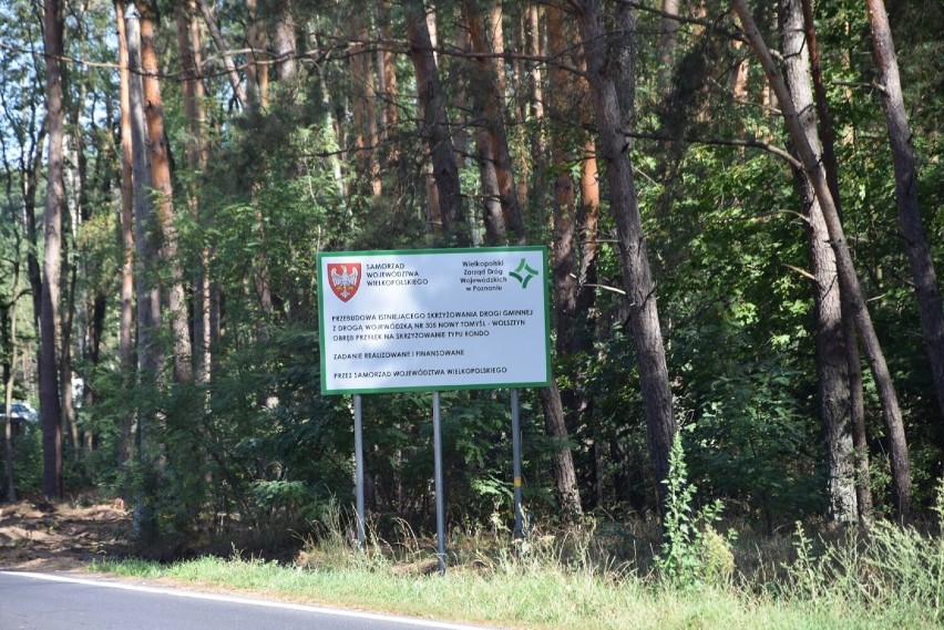 Zdjęcia z aktualnego stanu prac przy budowie ronda