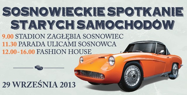 IV Sosnowieckie Spotkania Starych Samochodów 2013 odbędą się 29 września. Weźmie w nich udział ok. 200 starych samochodów, autobus „ogórek” oraz zabytkowy tramwaj typu N z Tramwajów Śląskich. Takie pojazdy w PRL tworzyły klimat naszych miast.