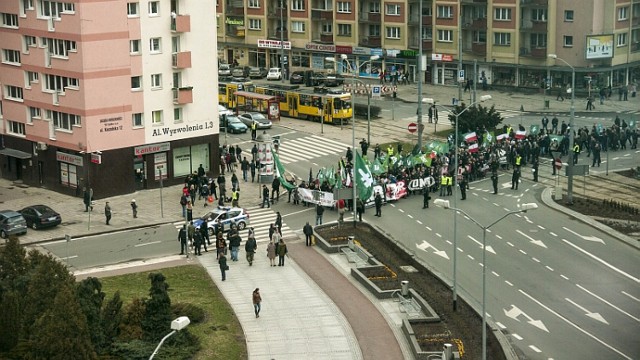 Około 400 osób przeszło ulicami Szczecina podczas marszu ...