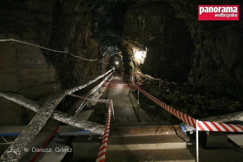 Tajna część podziemi pod zamkiem Książ. Tego na własne oczy...