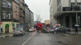 Katowice: Wypadek na Francuskiej. Autobus zderzył się z BMW