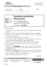 Egzamin ósmoklasisty z matematyki 17.06.2020. Tutaj znajdziecie arkusze z odpowiedziami
