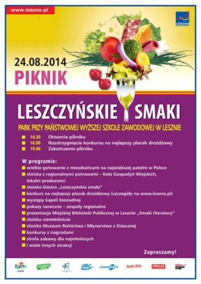 Leszczyńskie smaki: Będą gotować na największej patelni w Polsce
