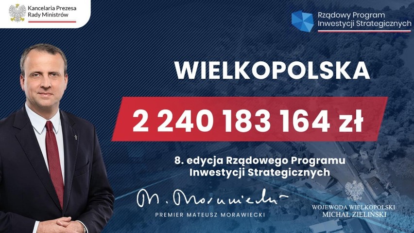 Do Wielkopolski trafi ponad 2 miliardy złotych z 8 edycji...