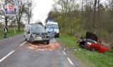Wypadki w powiecie biłgorajskim: dwóch 19-latków trafiło do szpitala