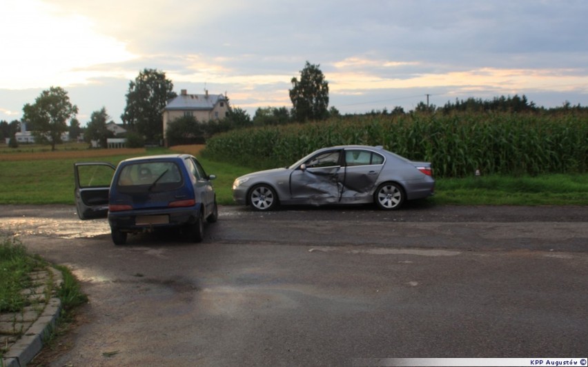 Wypadki samochodowe w powiecie augustowskim