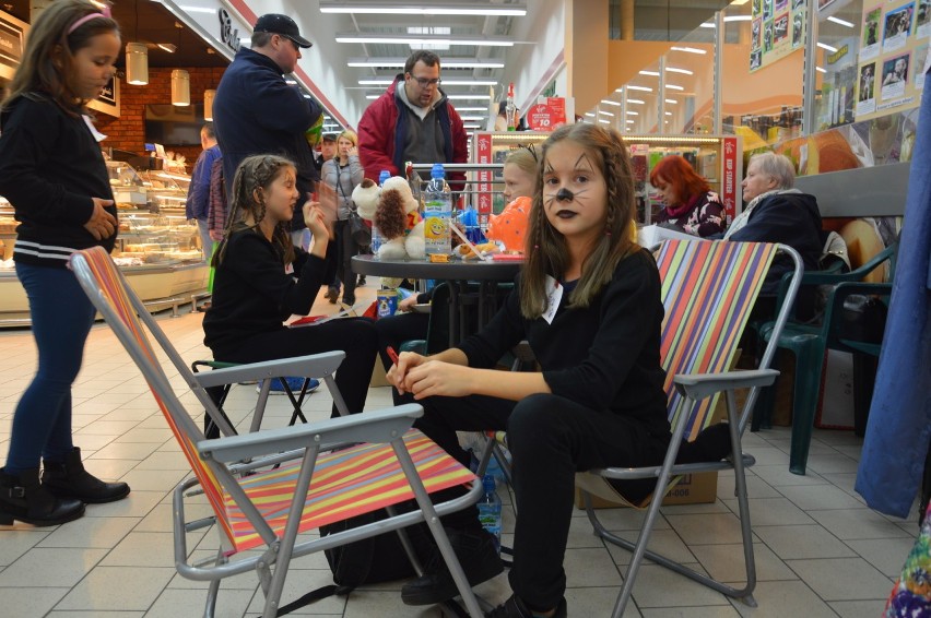 Udana zbiórka karmy w łowickim Kauflandzie [Zdjęcia]