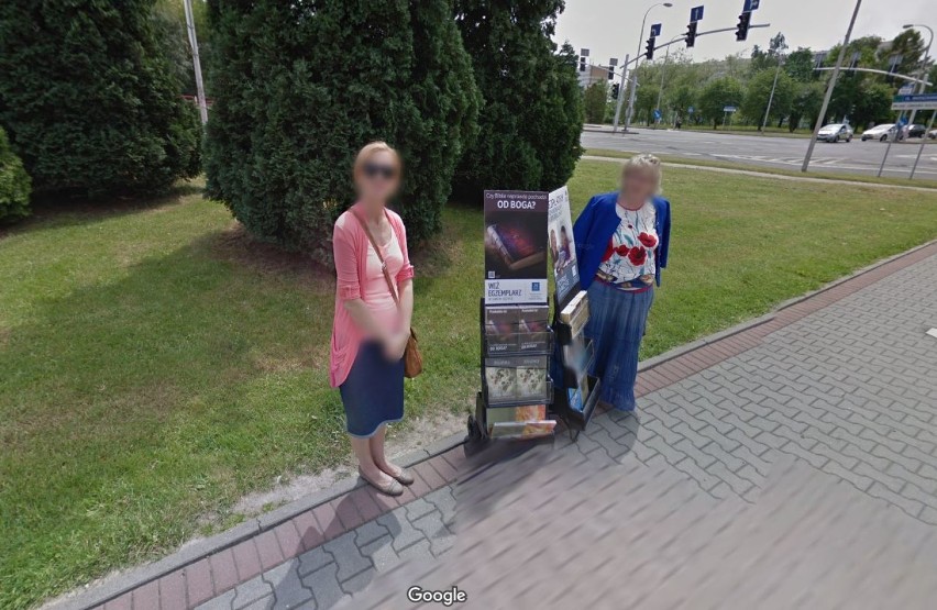 Mieszkańcy Jastrzębia-Zdroju na zdjęciach Street View