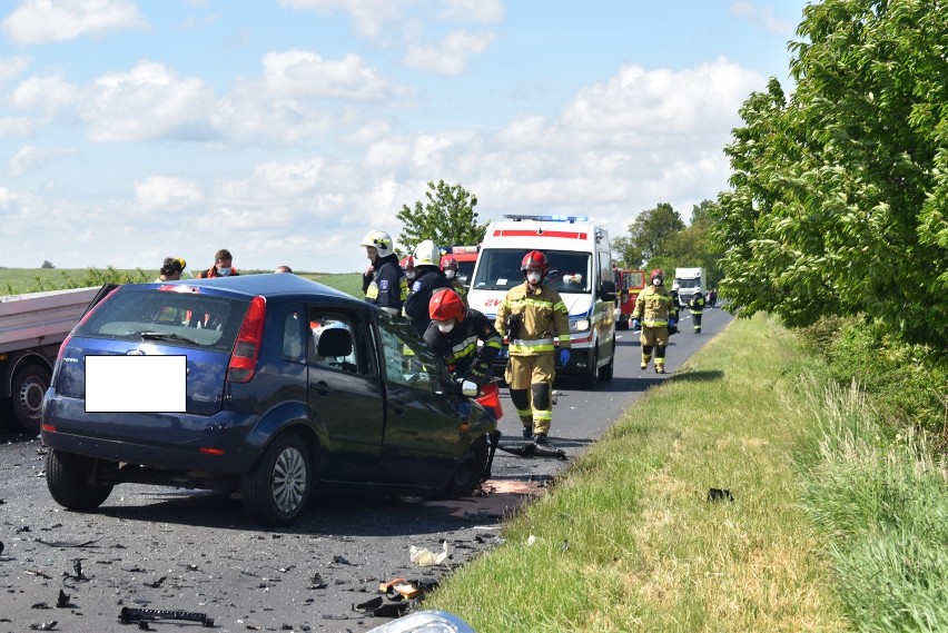 Do tragicznego w skutkach wypadku doszło między Broniszewicami a Choczem