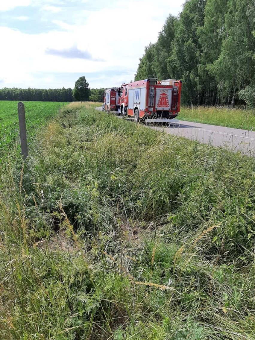 Groźne wypadki na drogach powiatu człuchowskiego