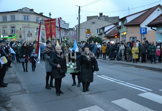 Przekazanie obrazu Matki Bożej w Lipnie