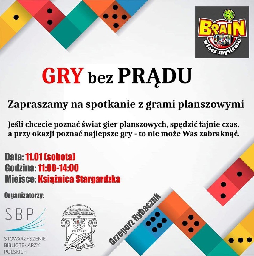 Książnica Stargardzka. Co tam się działo! Ruszyły dwa nowe projekty, "Gry bez prądu" oraz "Teatr Się Robi" ZDJĘCIA