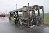 Jasiona, Wojska: Pożar autobusu. Doszczętnie spłonął pojazd MZKP [ZDJĘCIA]