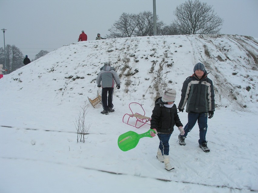 Zima w parku miejskim w Redzie w obiektywie naszego fotoreportera