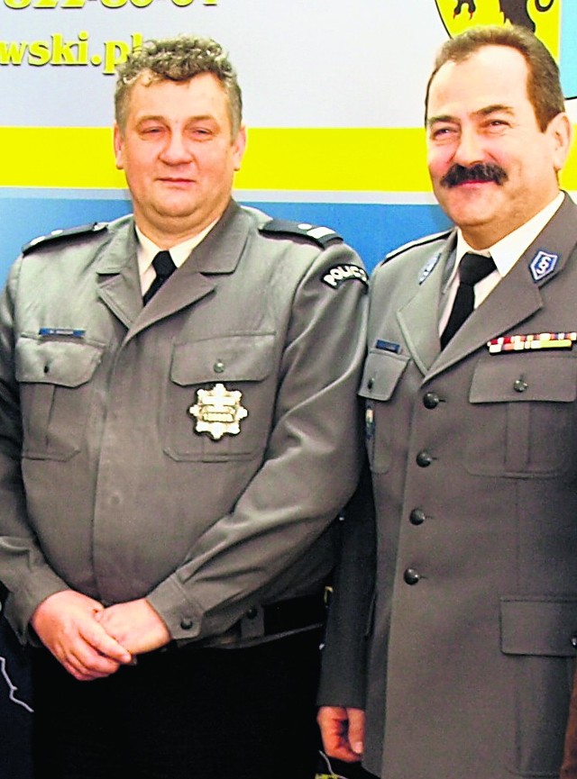 Marek Mazur i Marian Pieszak nie są już szefami policji.