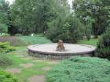 Burmistrz Myszkowa Włodzimierz Żak planuje przebudowę skwerku z fontanną przy Kwiatkowskiego.