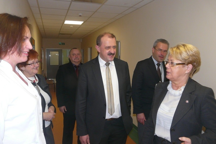 Wojewoda Jolanta Chełmińska odwiedziła Tomaszowskie Centrum Zdrowia [FOTO]