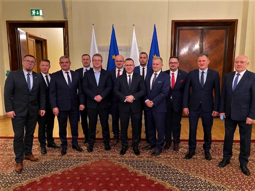 Nasi samorządowscy z wizytą w Kancelarii Prezesa Rady Ministrów w Warszawie