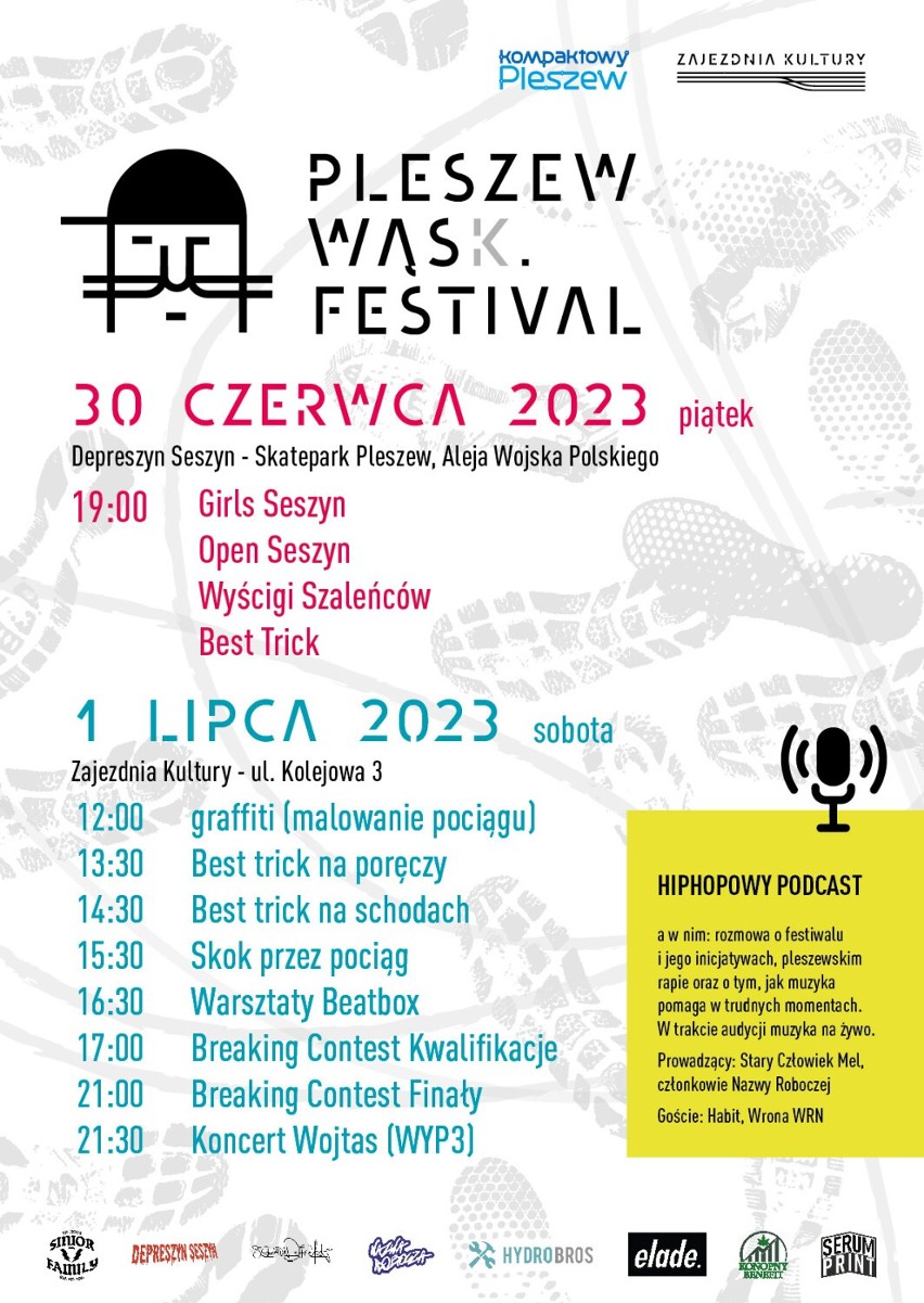 30 czerwca rozpoczyna się dwudniowy Pleszew Wąsk Festiwal