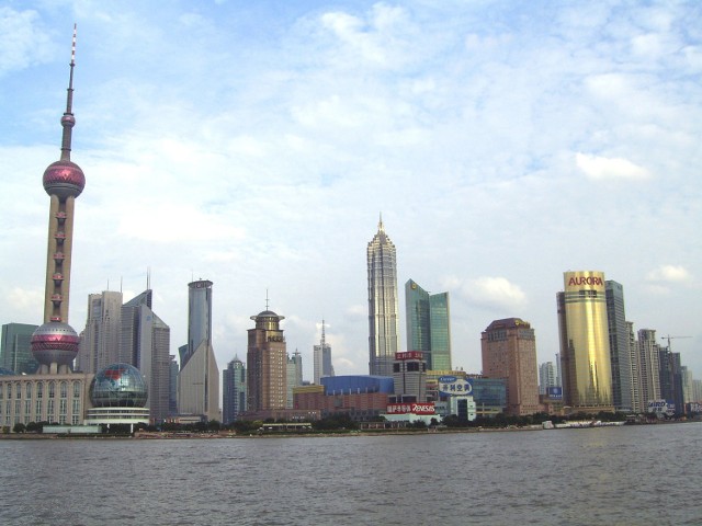 Szanghaj, panorama miasta - zdjęcie ilustracyjne