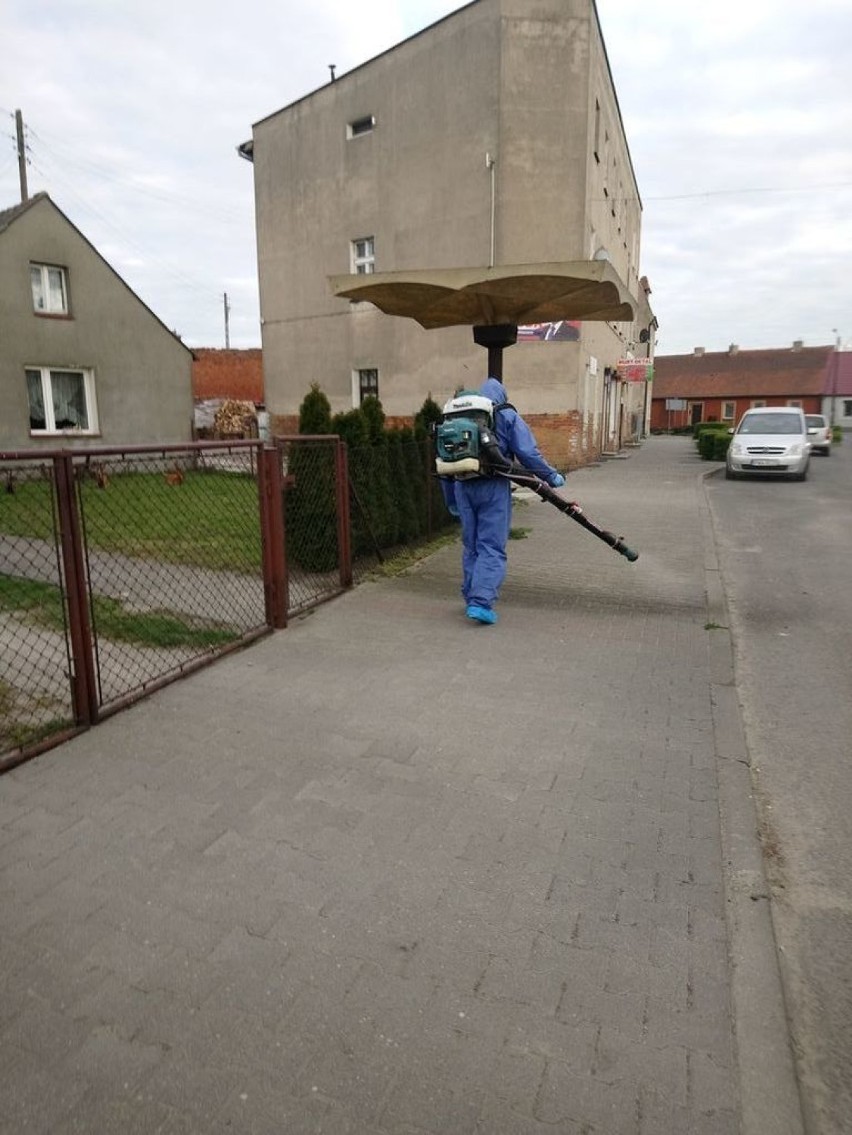 Walka z koronawirusem. Gołańcz przeprowadza dezynfekcję i oczyszczanie 