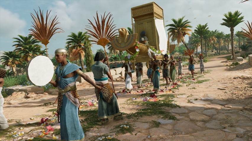 Screen z gry Assasin's Creed Origins - starożytny Egipt