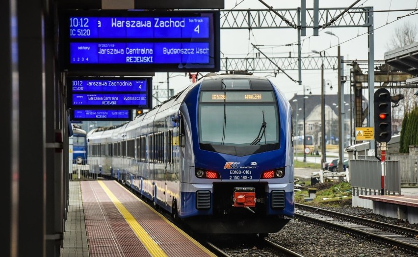 Pociąg Intercity "Rejewski" po raz pierwszy wyruszył w trasę...