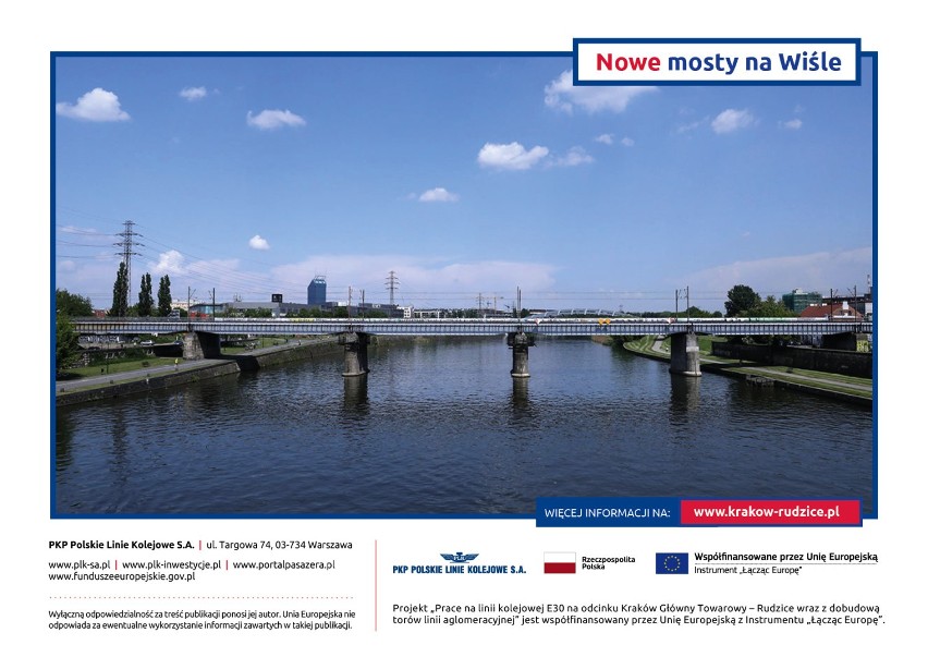 Kolejarze zaczynają budowę dwóch mostów na Wiśle. Będą zmiany na bulwarach