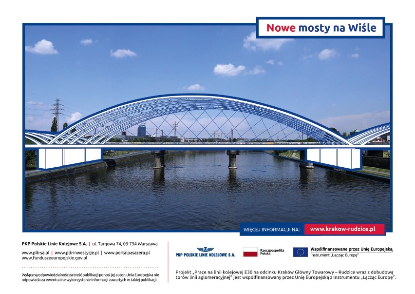 Kolejarze zaczynają budowę dwóch mostów na Wiśle. Będą zmiany na bulwarach