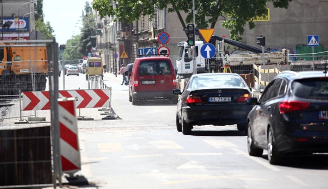 Wólczańska jest już przejezdna z północy na południe