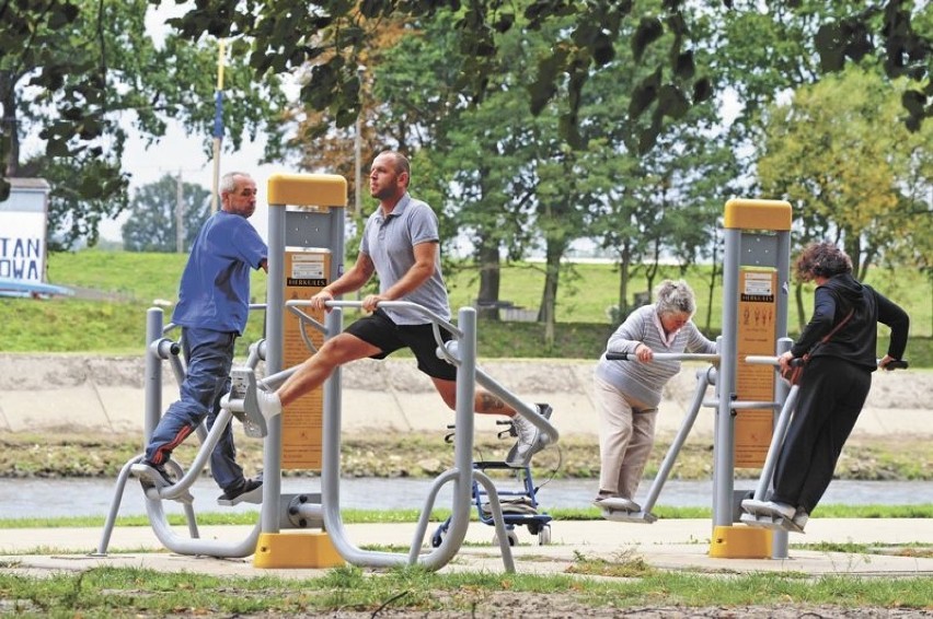 Wręczyca za nagrodę postawi siłownię na świeżym powietrzu!