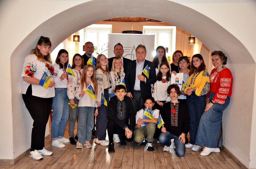 Dzieci z ukraińskiego Niżyna odwiedziły Olkusz