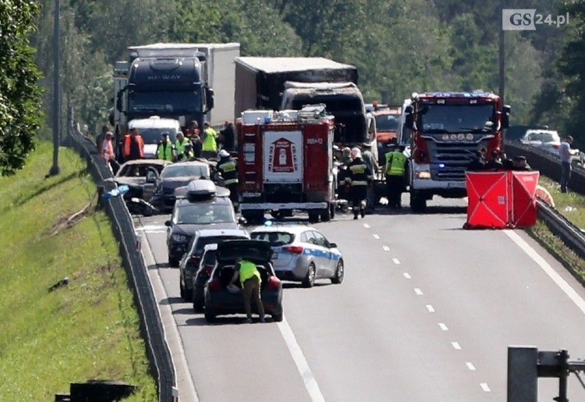 Tragiczny wypadek na A6 pod Szczecinem
