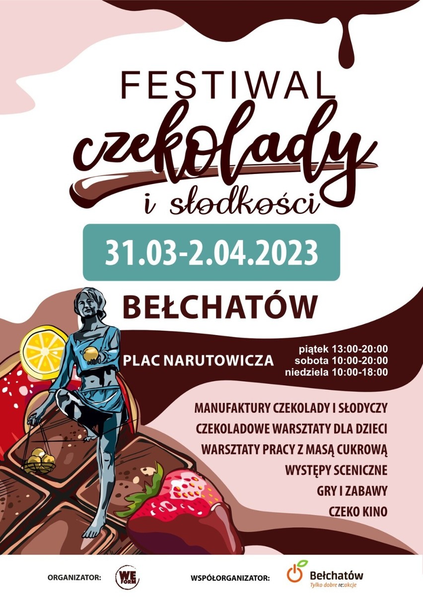 Festiwal czekolady odbędzie się w weekend w Bełchatowie