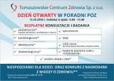 Dzień otwarty w poradni POZ przy Tomaszowskim Centrum Zdrowia. Skorzystaj z bezpłatnych badań