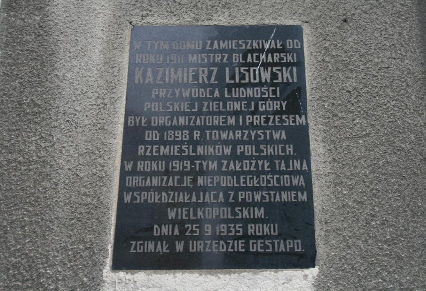 Ulica Henryka Sienkiewicza - tutaj mieszkał Kazimierz Lisowski