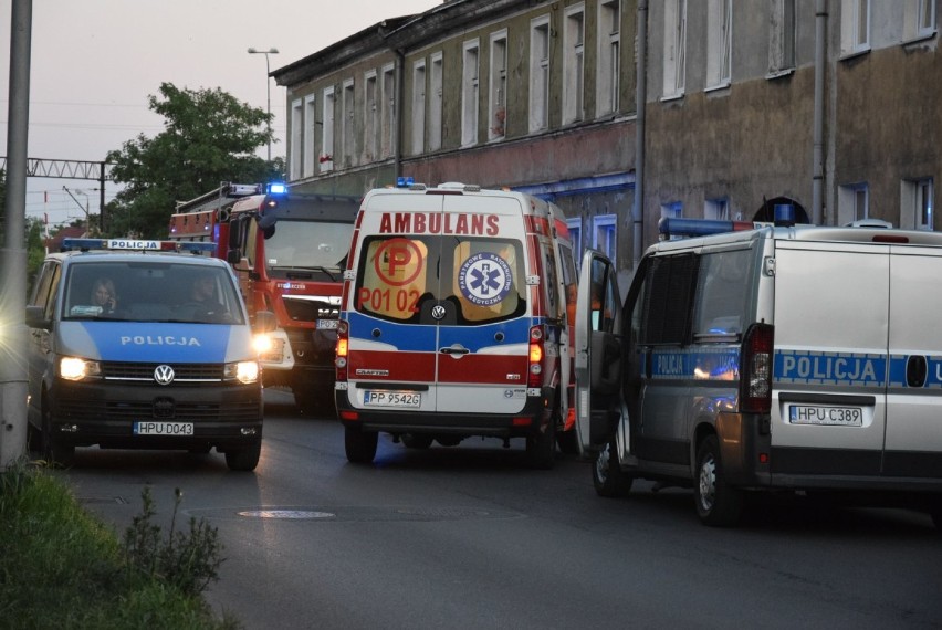 Poniedziałkowa interwencja na Młodych