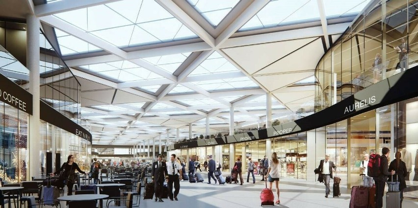 Kraków Airport ma w planach budowę i rozbudowę terminala