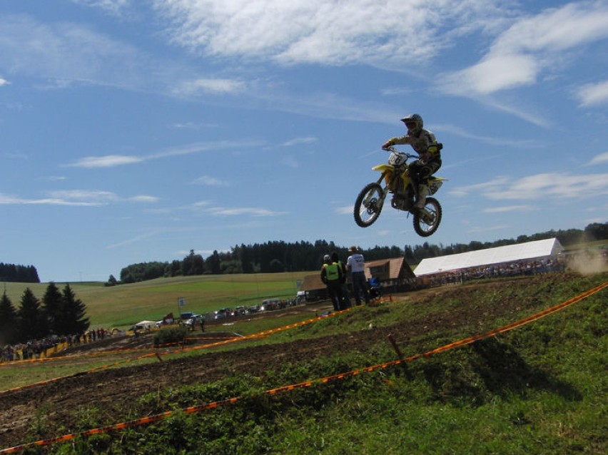 fot. Halina Krüsch Czopowik. Zawody motocrossowe w Obernheim