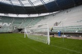 Wrocław: Na stadionie na Pilczycach stanęły bramki (ZDJĘCIA)