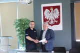 Będą dodatkowe patrole policji w gminach Sławno i Paradyż. Komendant policji podpisał porozumienie z wójtami (Foto)
