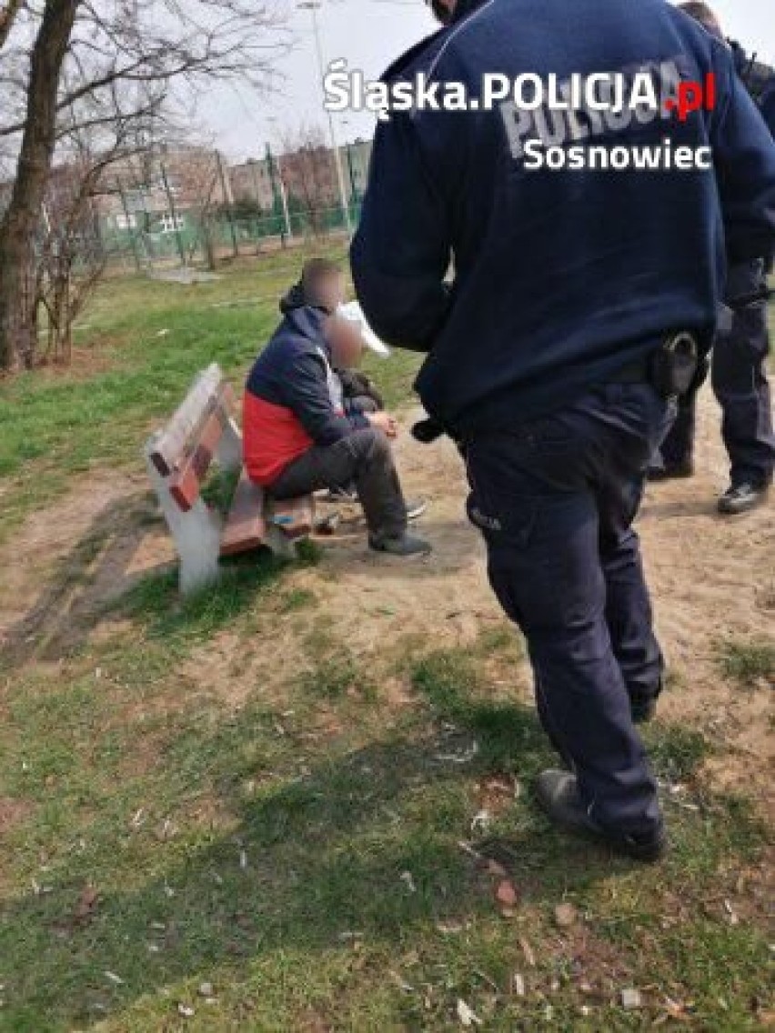 Policja prowadzi kontrole na ulicach i miejscach publicznych...