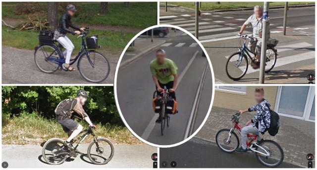Oto, kogo kamerka samochodu Google przyłapała w Bydgoszczy na rowerze. Znajdziecie się? Może ktoś znajomy? Zobacz zdjęcia >>>