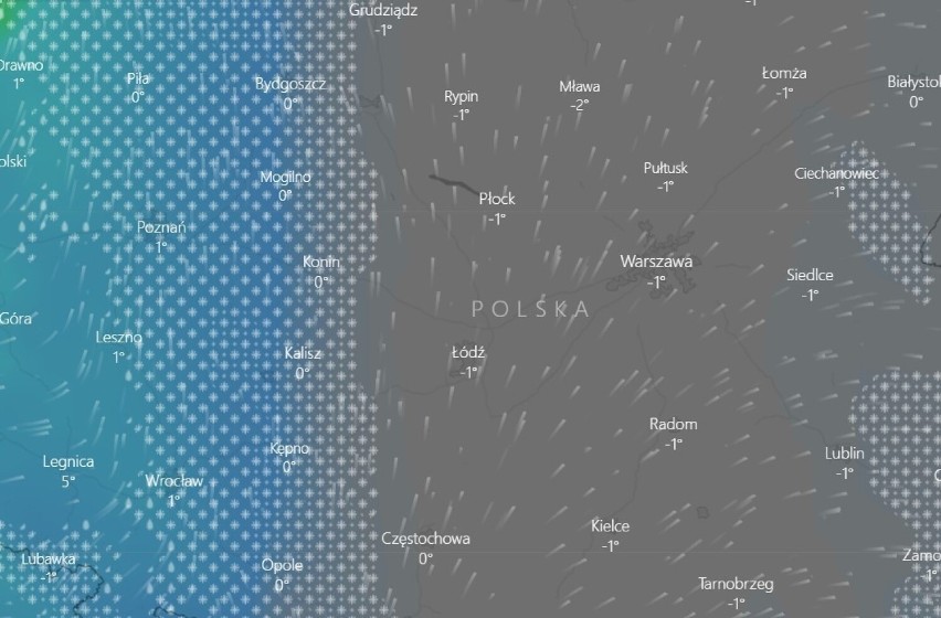 Ostrzeżenie przed oblodzeniem obowiązuje od czwartkowego...