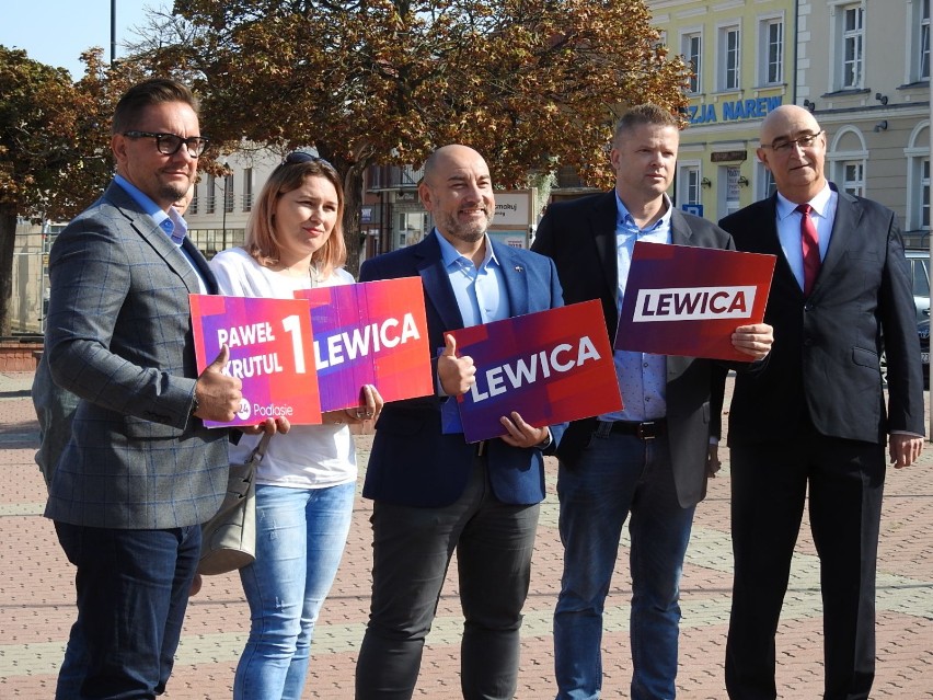 Lewica odwiedziła Łomżę, by zaprezentować swój program wyborczy
