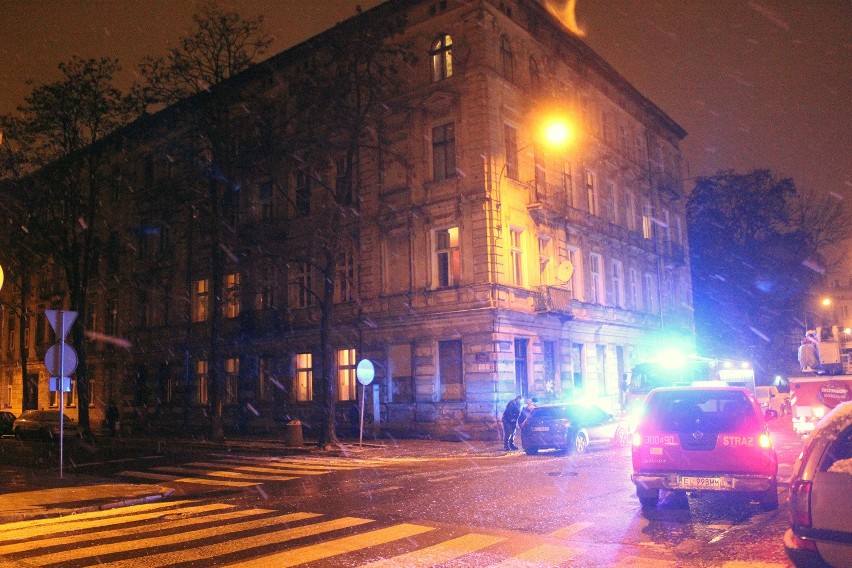 Śmiertelny pożar na 1 Maja w Łodzi
