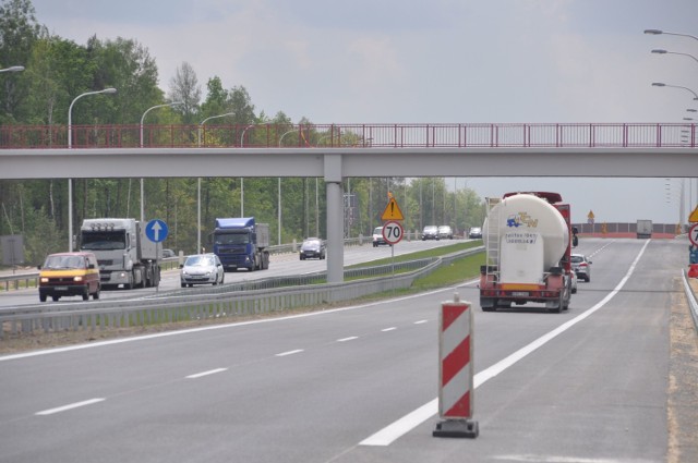 We wtorek ruch tranzytowy na trasie S7 w rejonie Szydłowca przebiegał bez zarzutów.