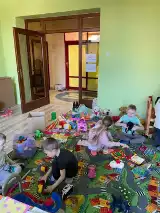 W punkcie przy ul. Kominka jest już pokój zabaw dla dzieci z Ukrainy