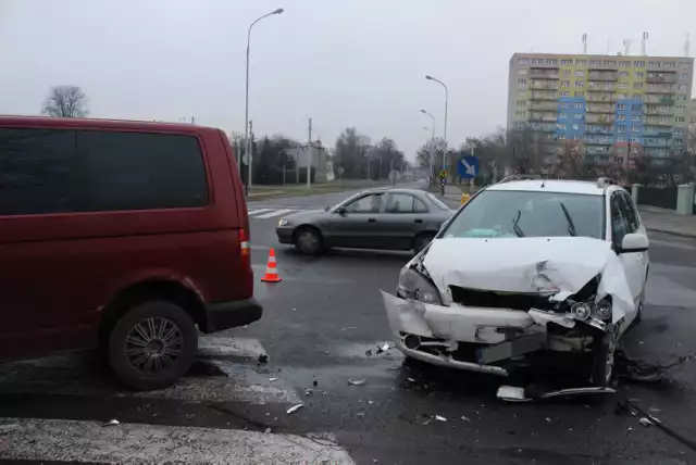 Wypadek na Śląskiej w Łodzi